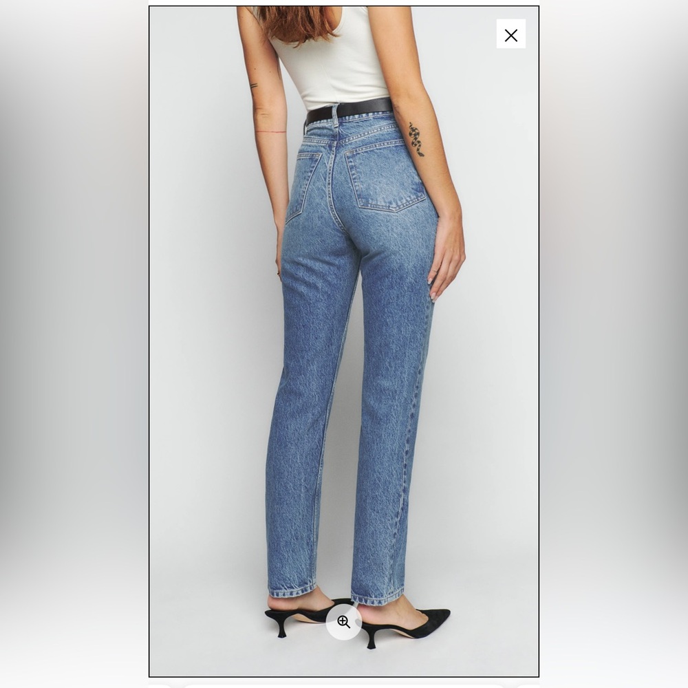 Cynthia High Rise Straight Jeans -Size 29